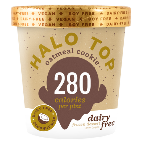Halo Top dairy free ice cream