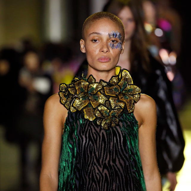 Halpern tijdens London Fashion Week Herfst/winter 2020 show van Halpern tijdens London Fashion Week