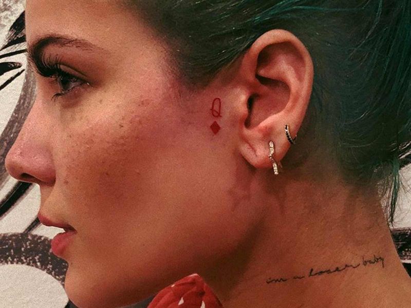 Halsey S Tattoos Photos And Meaning Of Halsey S Tattoos