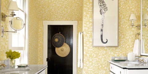 42+ Yellow Bathroom Decorating Ideas Pics