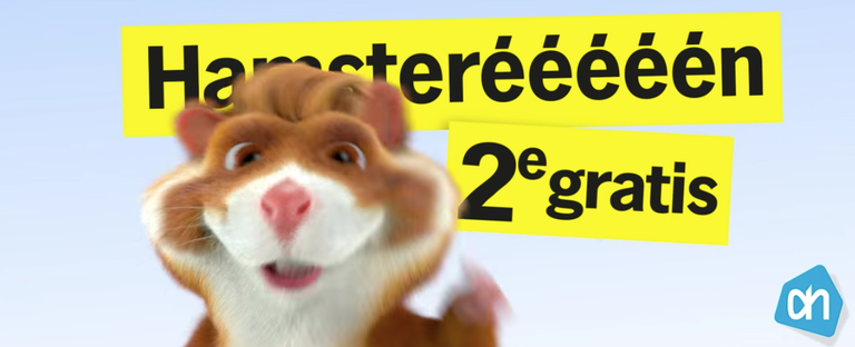 Albert Heijn doet hamsters nog niet in de ban