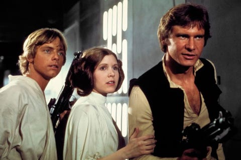 han luke leia a new hope star wars han luke leia a new hope star wars