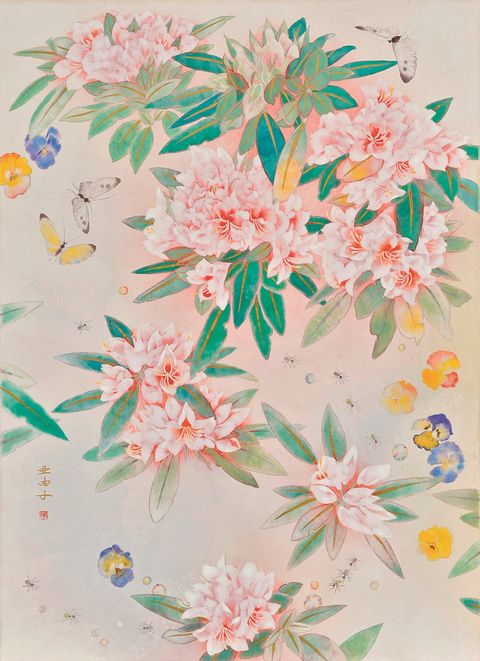 今季トレンドの 花 の魅力の本質を識者とひもとく 日本画家 定家亜由子さん