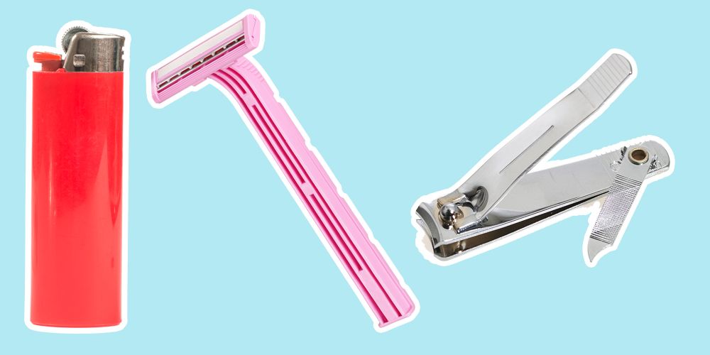 are disposable razors allowed in carry on baggage