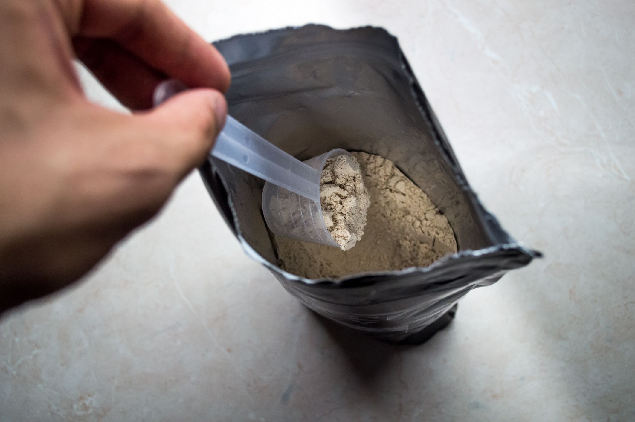 caffeinated protein powder