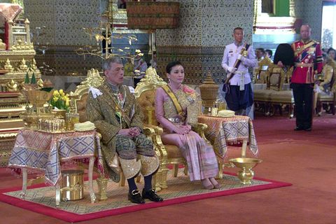 タイ王国のキコウシ ワチラロンコン国王の戴冠式が行われる