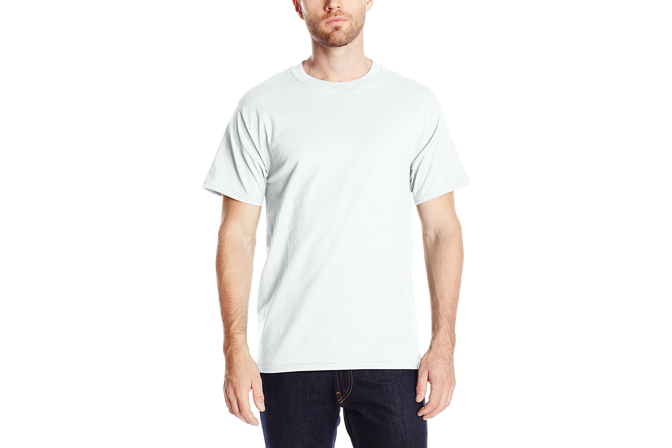 best white crew neck t shirt mens