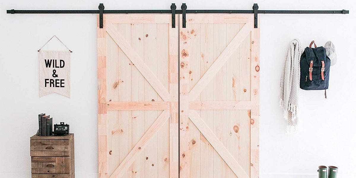 This Sliding Barn Door Kit On Is, Building A Sliding Shed Door