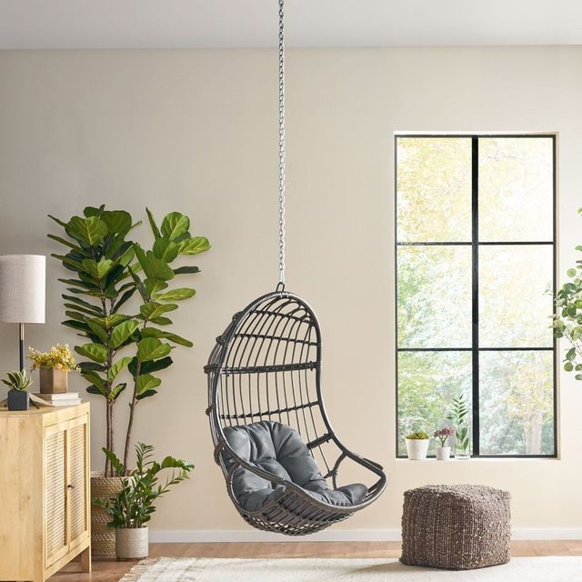 11 Of The Best Hanging Egg Chairs To, Indoor Hanging Bubble Chair Uk