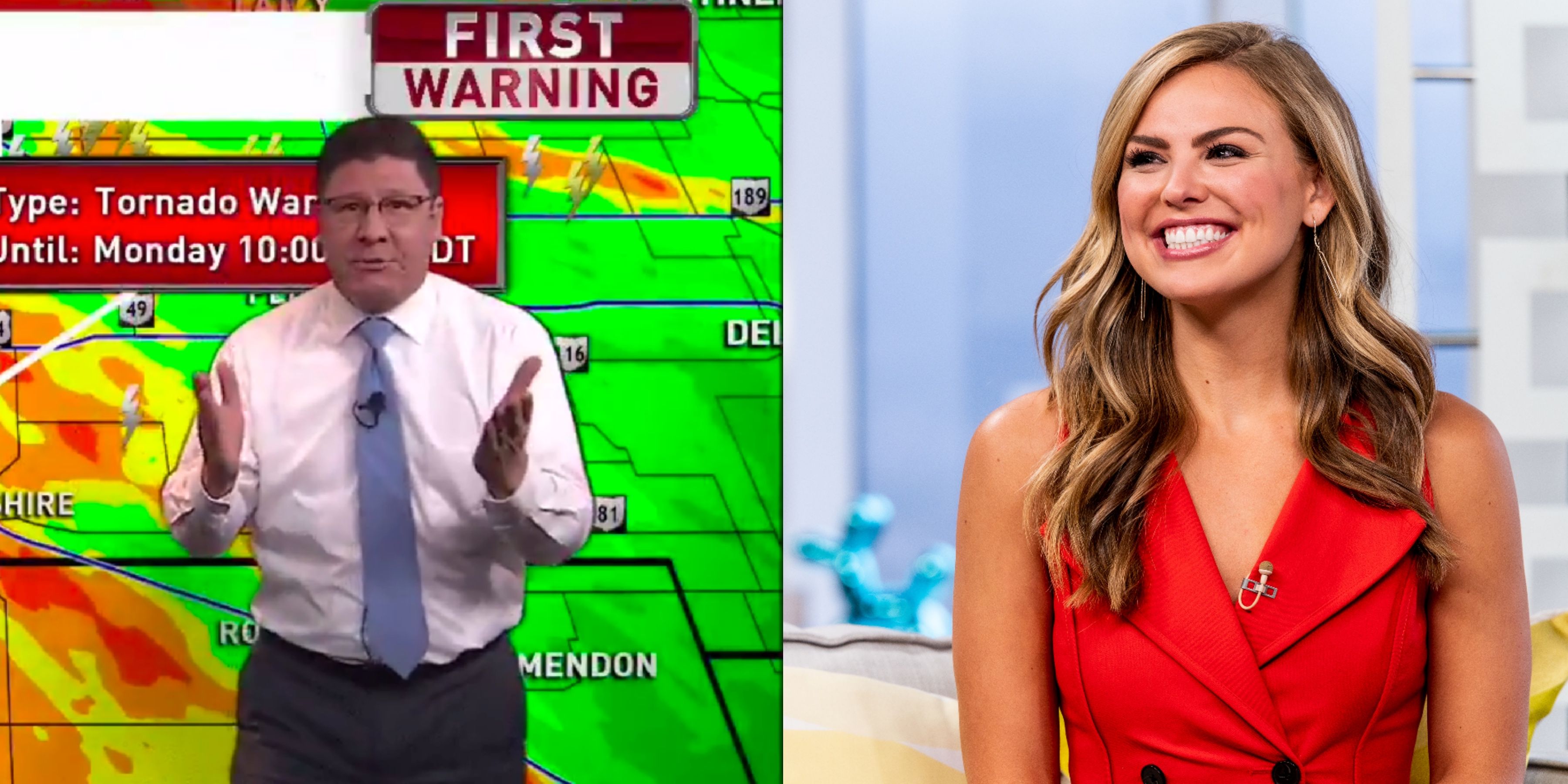 Ohio Weatherman Yells At Bachelorette Fans During Tornado Warning