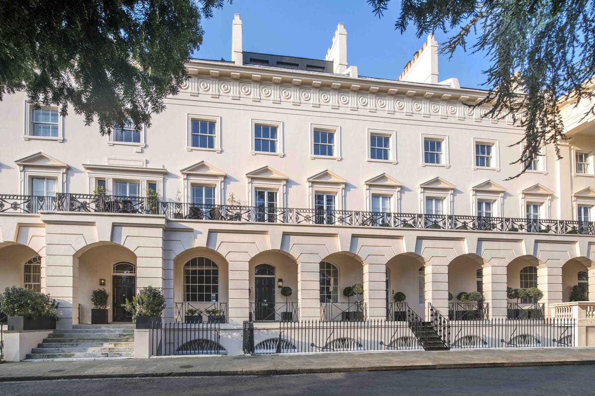 Majestic Nash Terrace Townhouse In Regent S Park Goes On Sale For Million