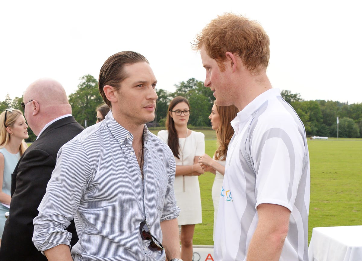 Tom Hardy Says Close Friend Prince Harry Is A Fing Legend 