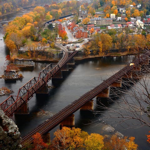 harpers ferry in the fall