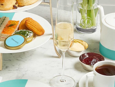 Tiffany & Co cafe in Harrods Tiffany & Co cafe in Harrods