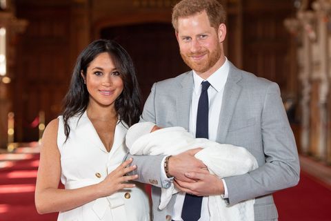 The Duchess Of Sussex Shares A New Photo Of Baby Archie For Harry S Birthday