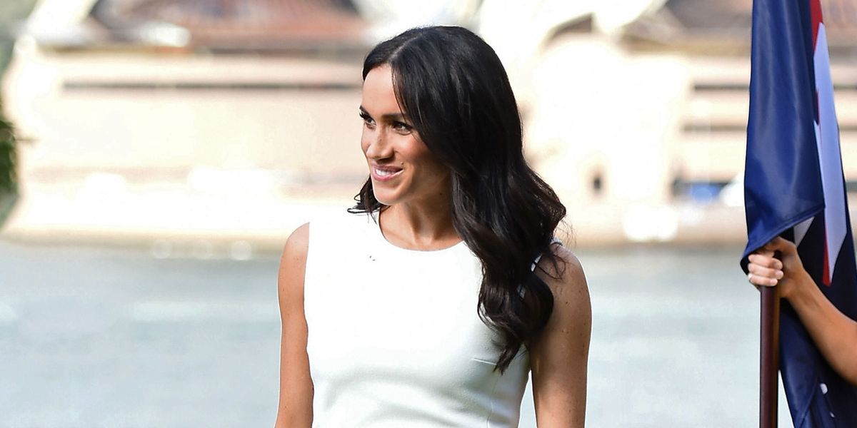 Meghan wears a white dress in Australia – Duchess of Sussex opts for ...
