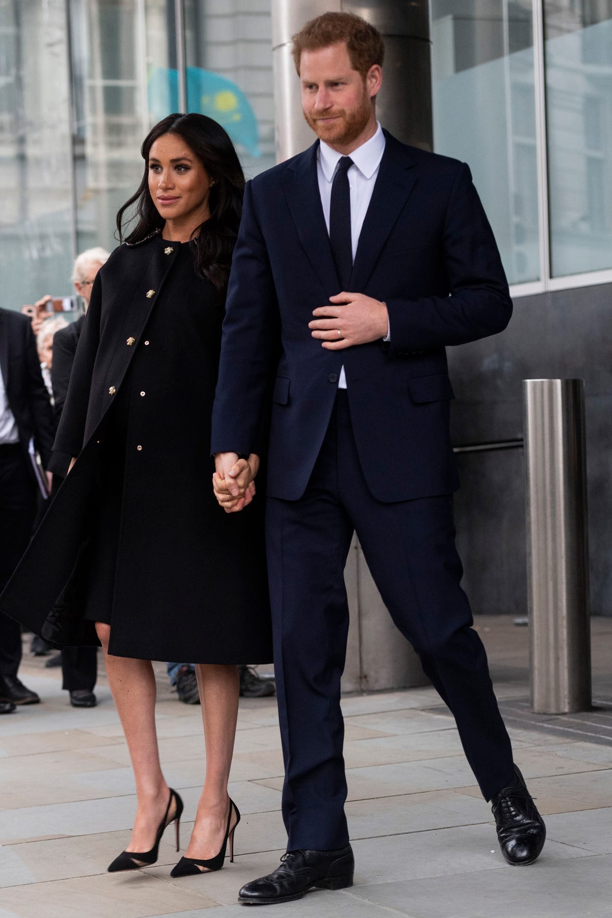 The Duke And Duchess Of Sussex Pay Tribute To The Victims Of The 