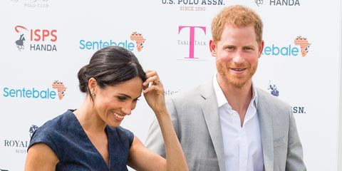 Prince Harry and Meghan Markle just fully snogged at the polo