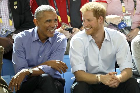 Barack Obama and Prince Harry