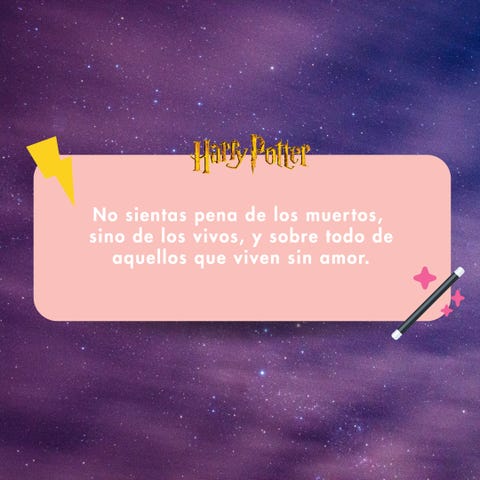 Las 40 mejores frases de 'Harry Potter' Las 40 mejores frases de 'Harry Potter'