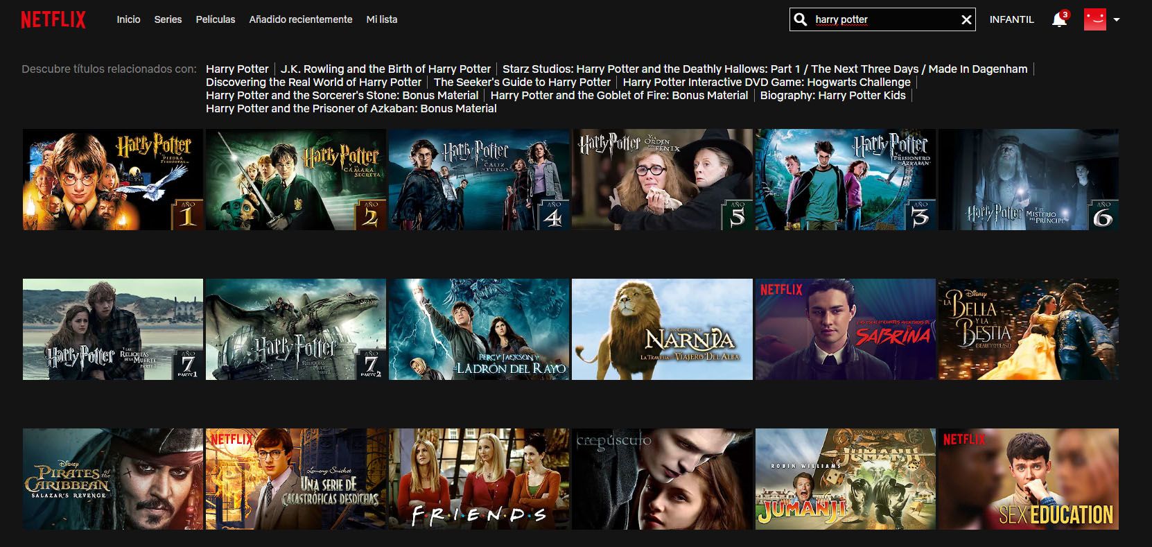 Cómo ver las películas de Harry Potter en Netflix en 48h