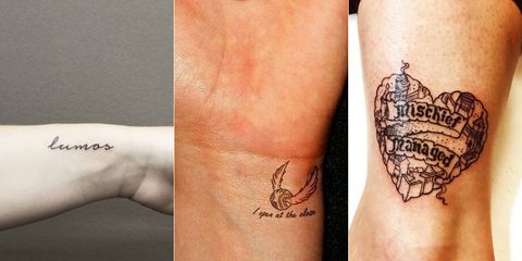 We love these 18 Harry Potter quote tattoos