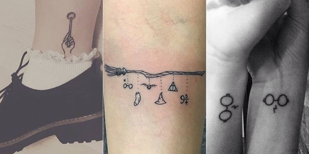 20 magical harry potter inspired tattoos