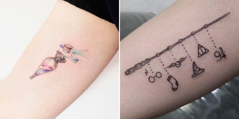 Harry Potter- Tatuajes de Harry Potter para llevar la magia en tu piel