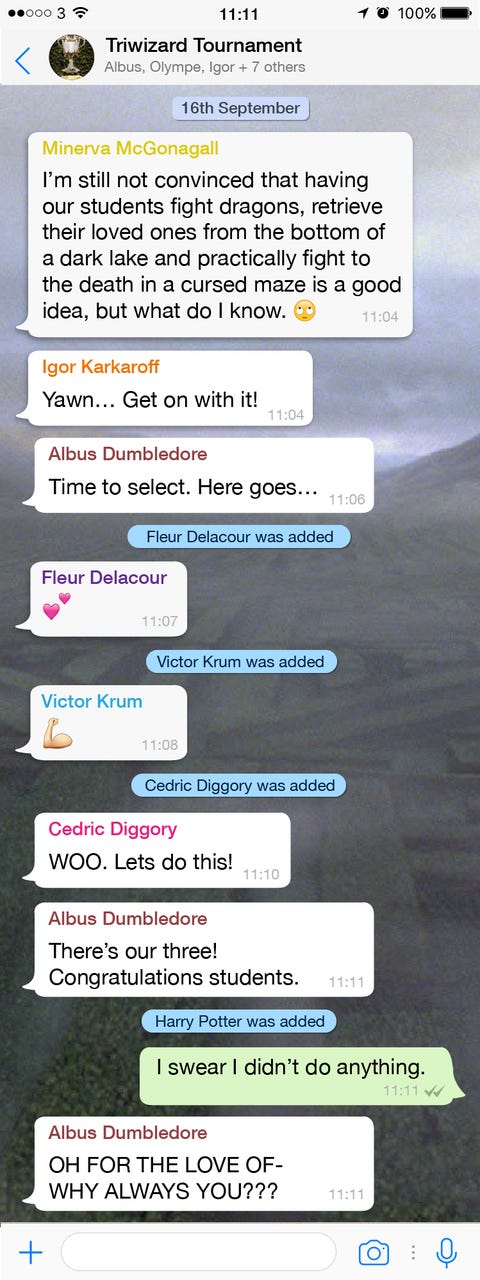 If The Harry Potter Characters Had Social Media If The Harry Potter Characters Had Social Media