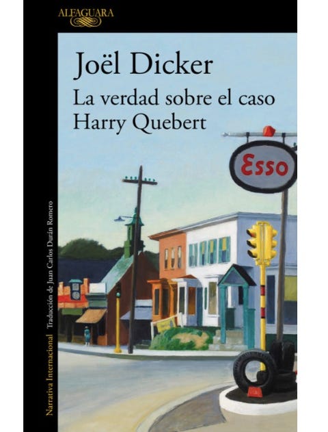 la verdad sobre el caso harry quebert, de joël dicker