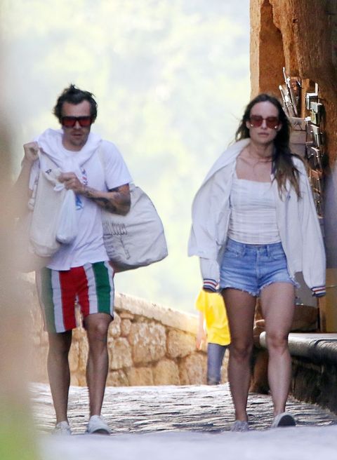 harry styles and olivia wilde in italy on may 10, 2022