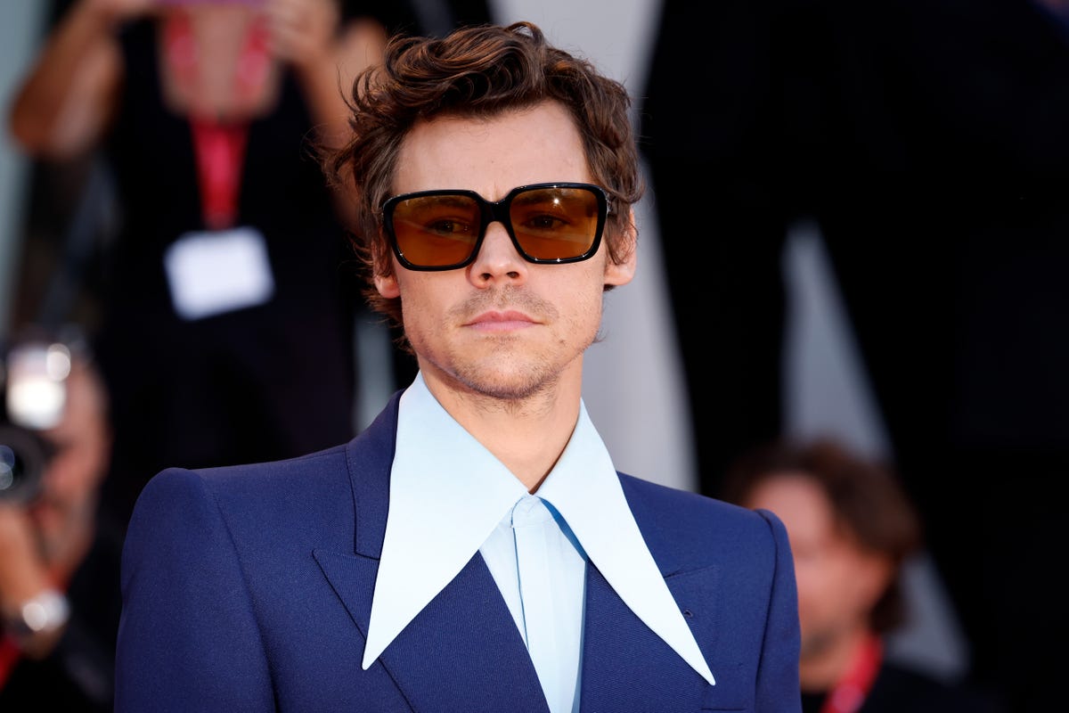 Harry Styles jokes that he spat on Chris Pine at the Venice Film Festival