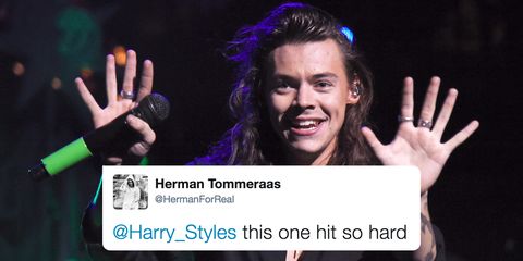 harry styles tweets song