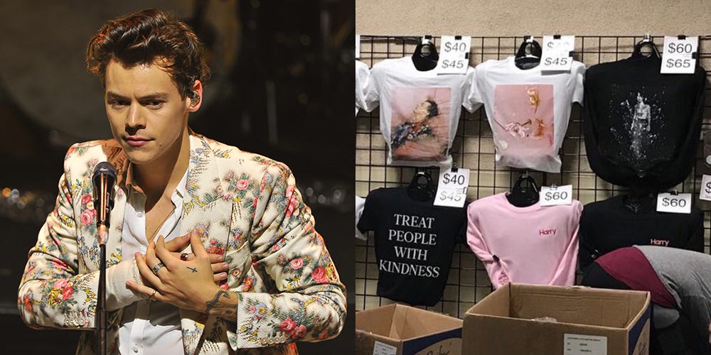 Harry Styles Is Charging More For Larger Sized Tour Merch and Fans Are