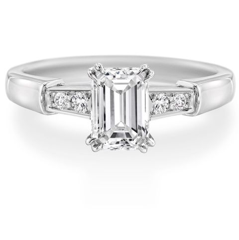best emerald cut engagement rings