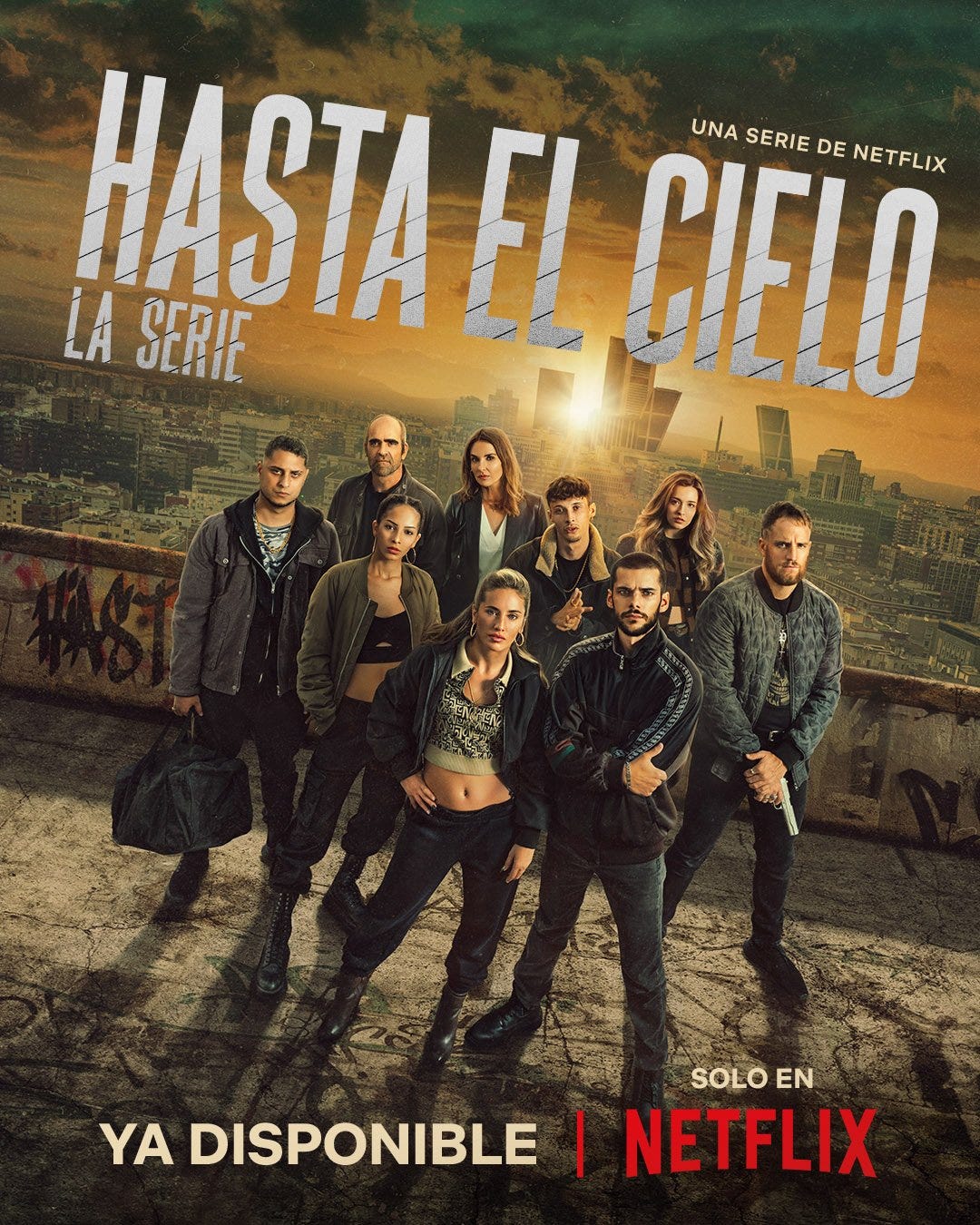 Hasta el cielo: la serie': estreno y reparto en Netflix