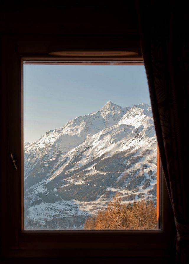 "view of the mountains, la rosiere france"