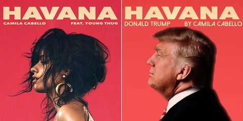 Someone Made Donald Trump Sing Havana And Camila Cabello - trump song roblox