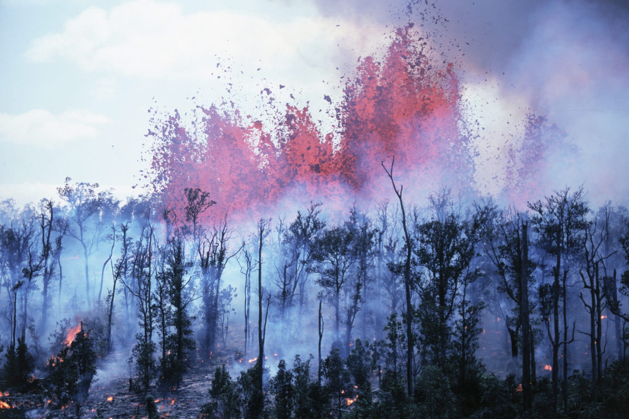 Eruzione del vulcano Hawaii 1983