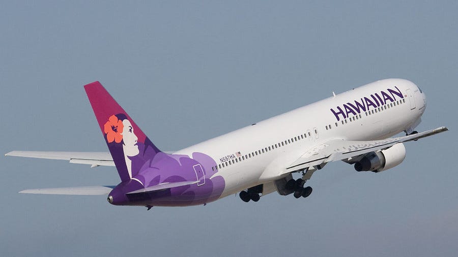 Hawaiian Air Flight That Took off in 2018 Will Land in 2017 - 900 x 452 jpeg 34kB