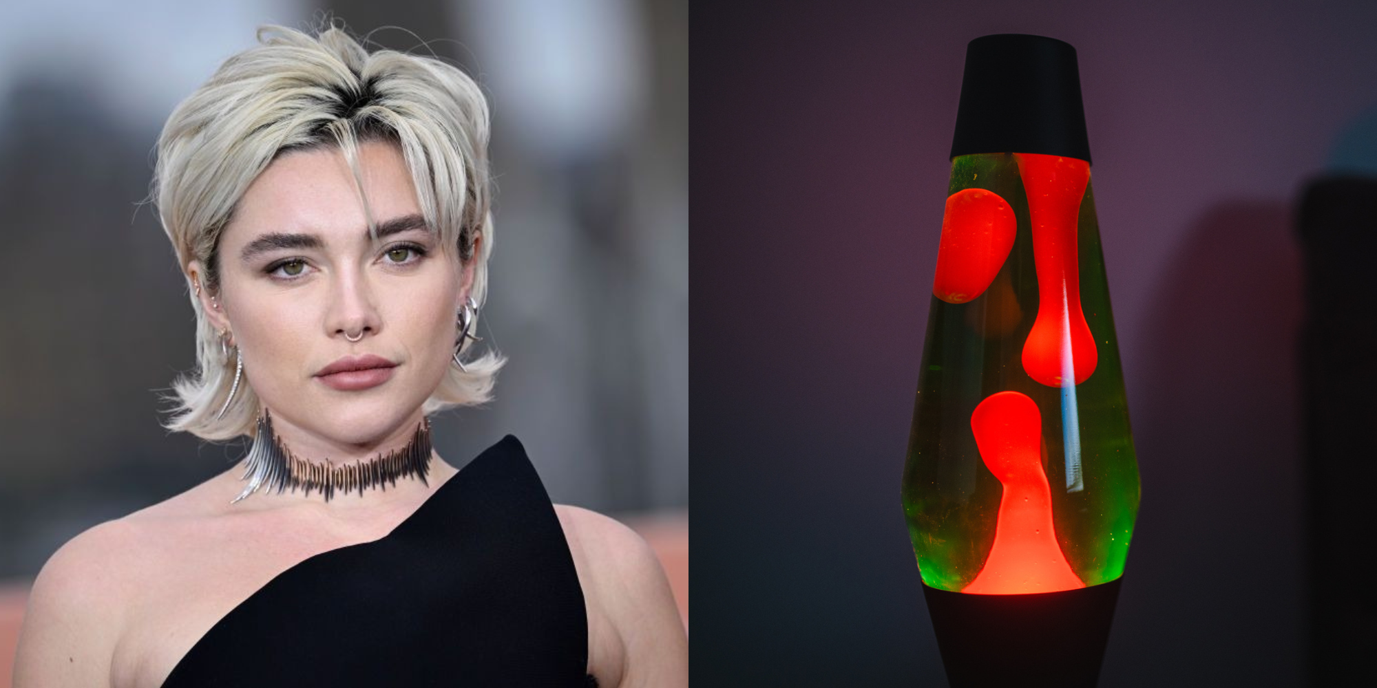 Florence Pugh's Design Obsession? Lava Lamps