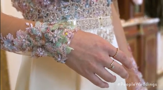 Property Brothers Fans Bet You Didn T Notice This About Linda Linda Phan Wedding Dress Details