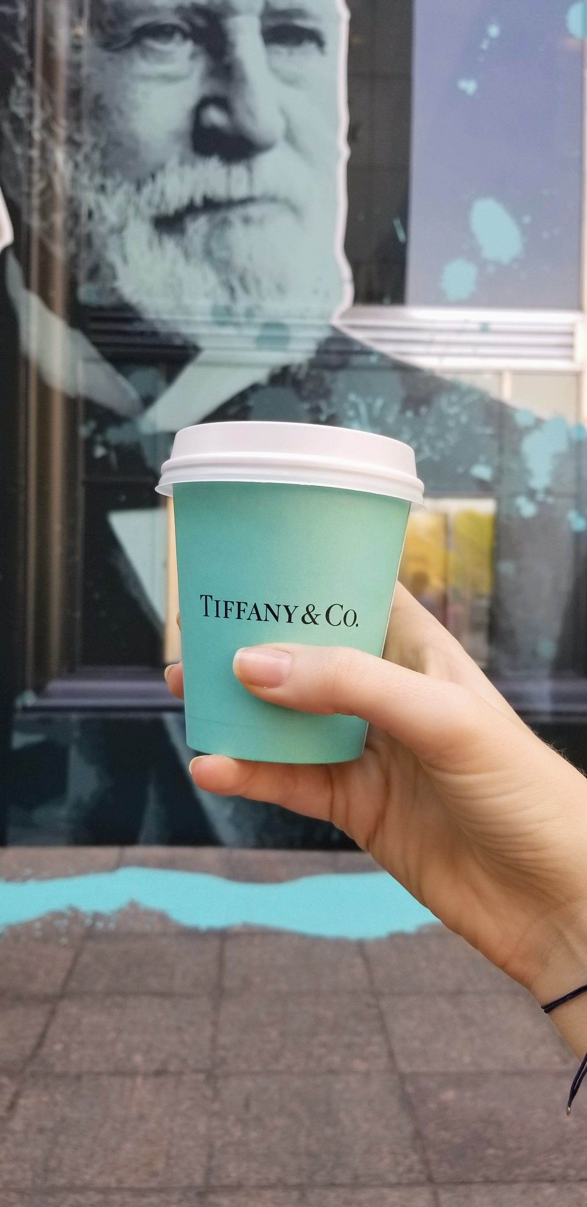tiffany blue cups