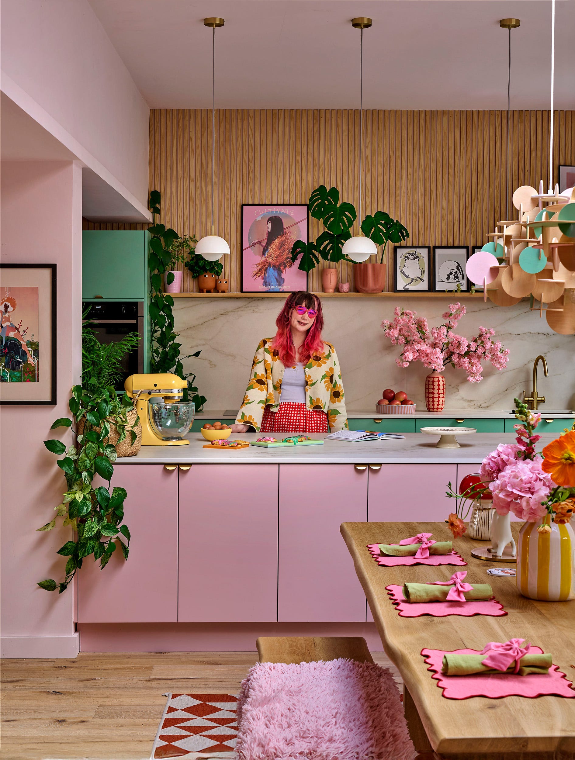 Baker Kim-Joy Calls Her Colorful English Home a 