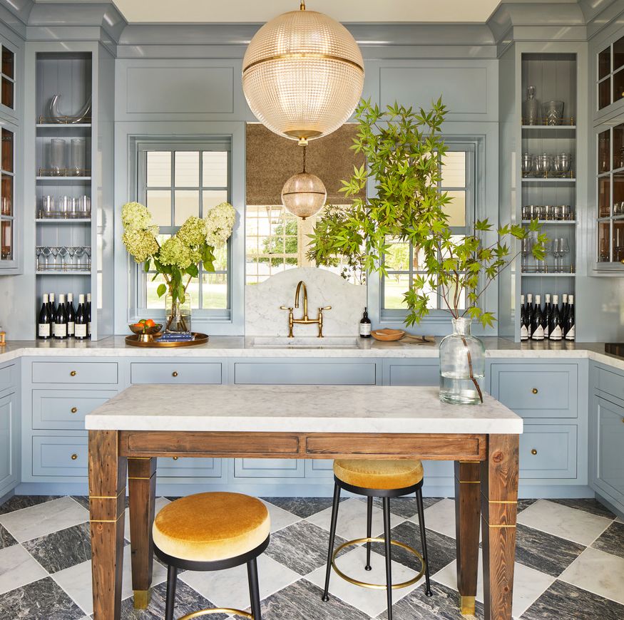 These Are Designers' Favorite Colors to Use With Light Blue