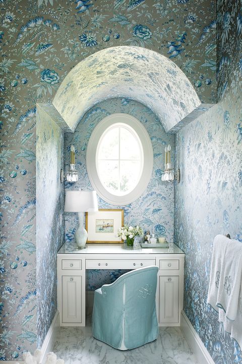 28 Bathroom Wallpaper Ideas That Will Inspire You To Be Bold Wallpaper For Bathrooms