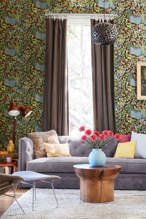 Colorful living room