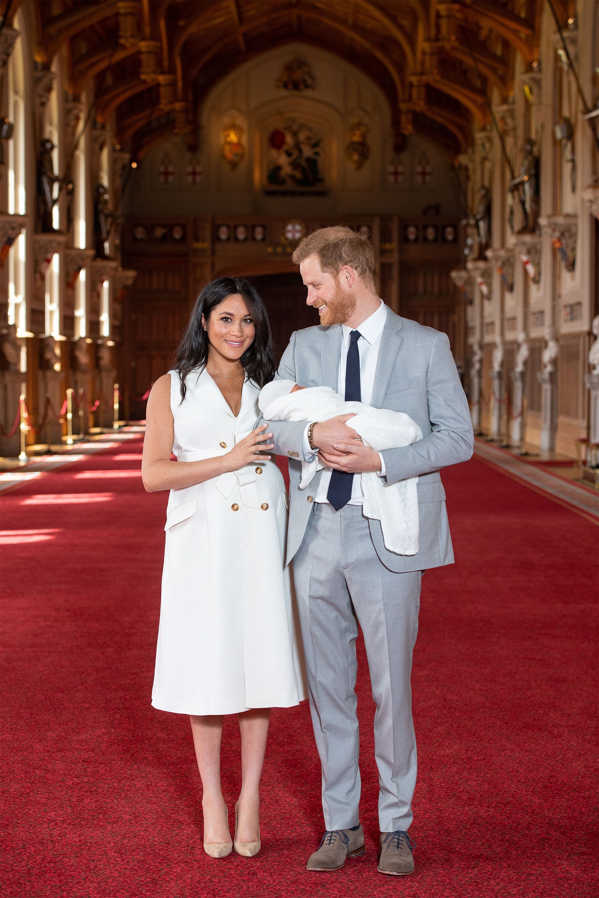 Every Photo Of The Royal Baby With Meghan Markle And Prince Harry