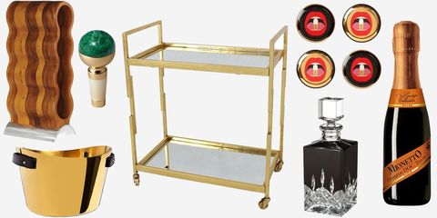Shelf, Product, Furniture, Shelving, Metal, Table, Brass, 