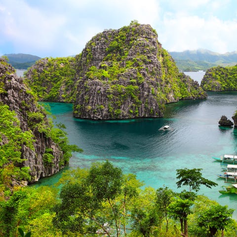 landscape of Coron, Busuanga island, Palawan province, Philippines landscape of Coron, Busuanga island, Palawan province, Philippines